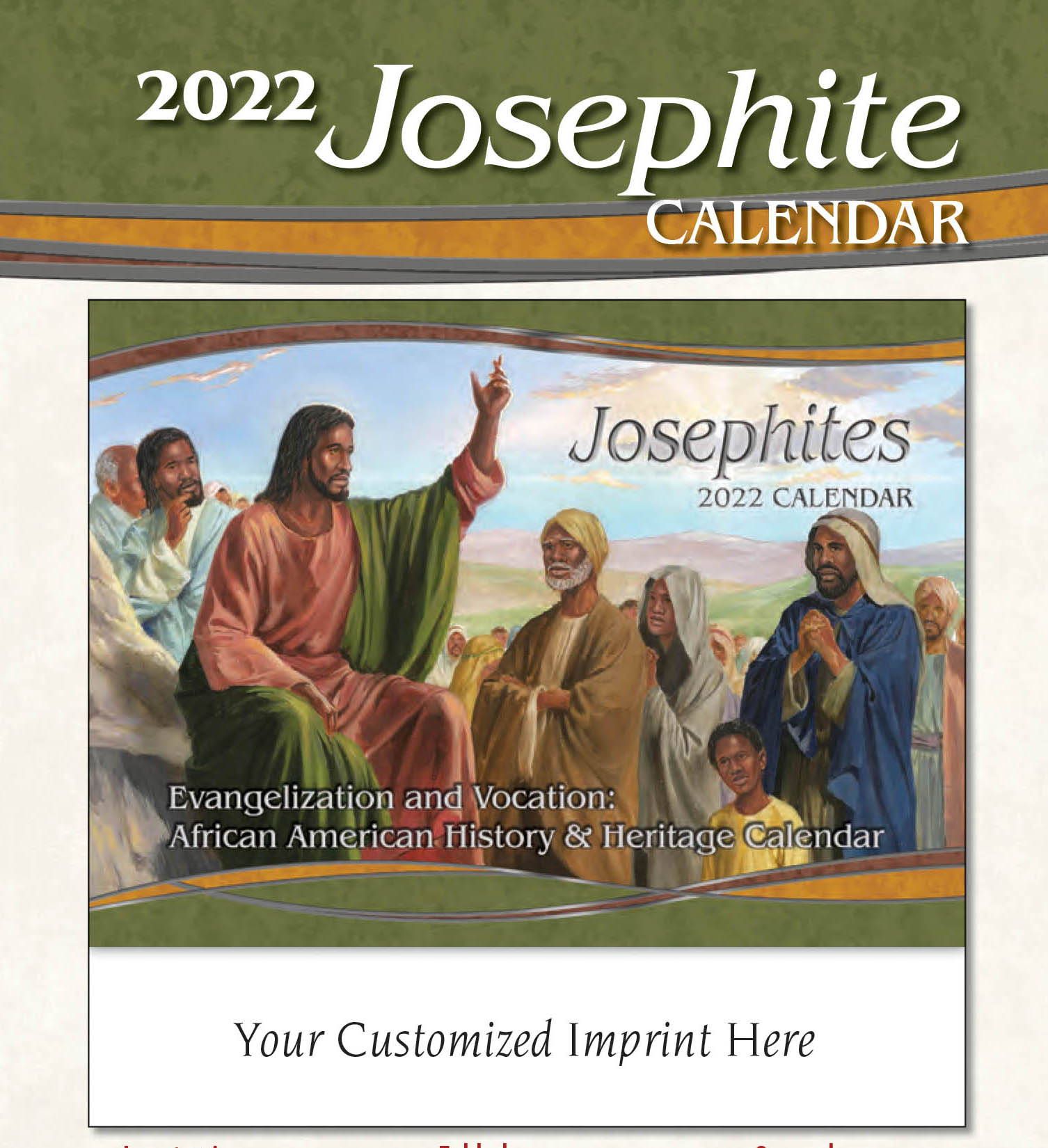 2022 Josephite African American History And Heritage Calendar Josephite Pastoral Center